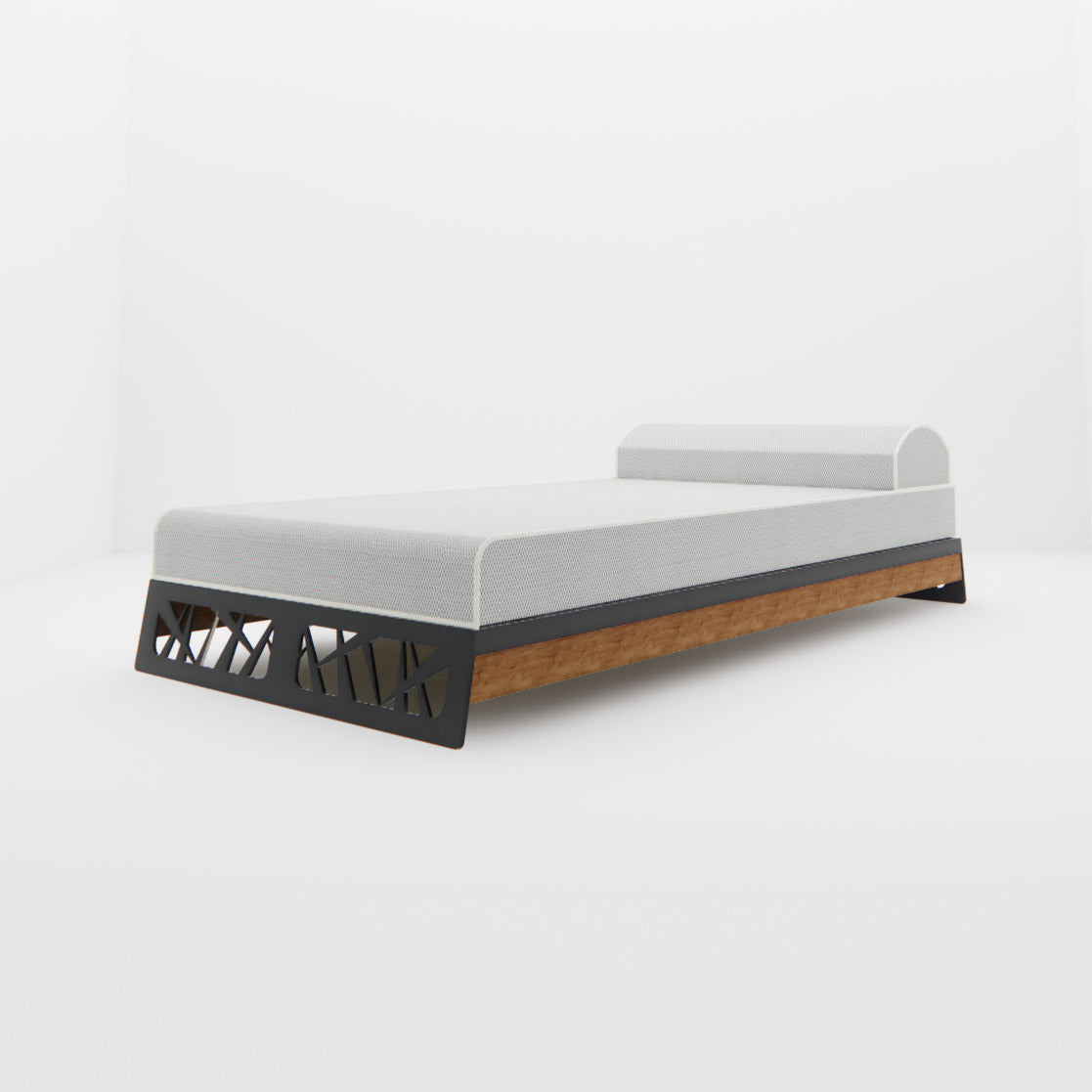Bed "Antigua" – L'Alliance Yachting (Alu & Teck) Mousses Étoiles
