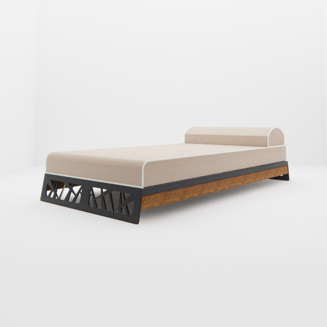 Bed "Antigua" – L'Alliance Yachting (Alu & Teck) Mousses Étoiles