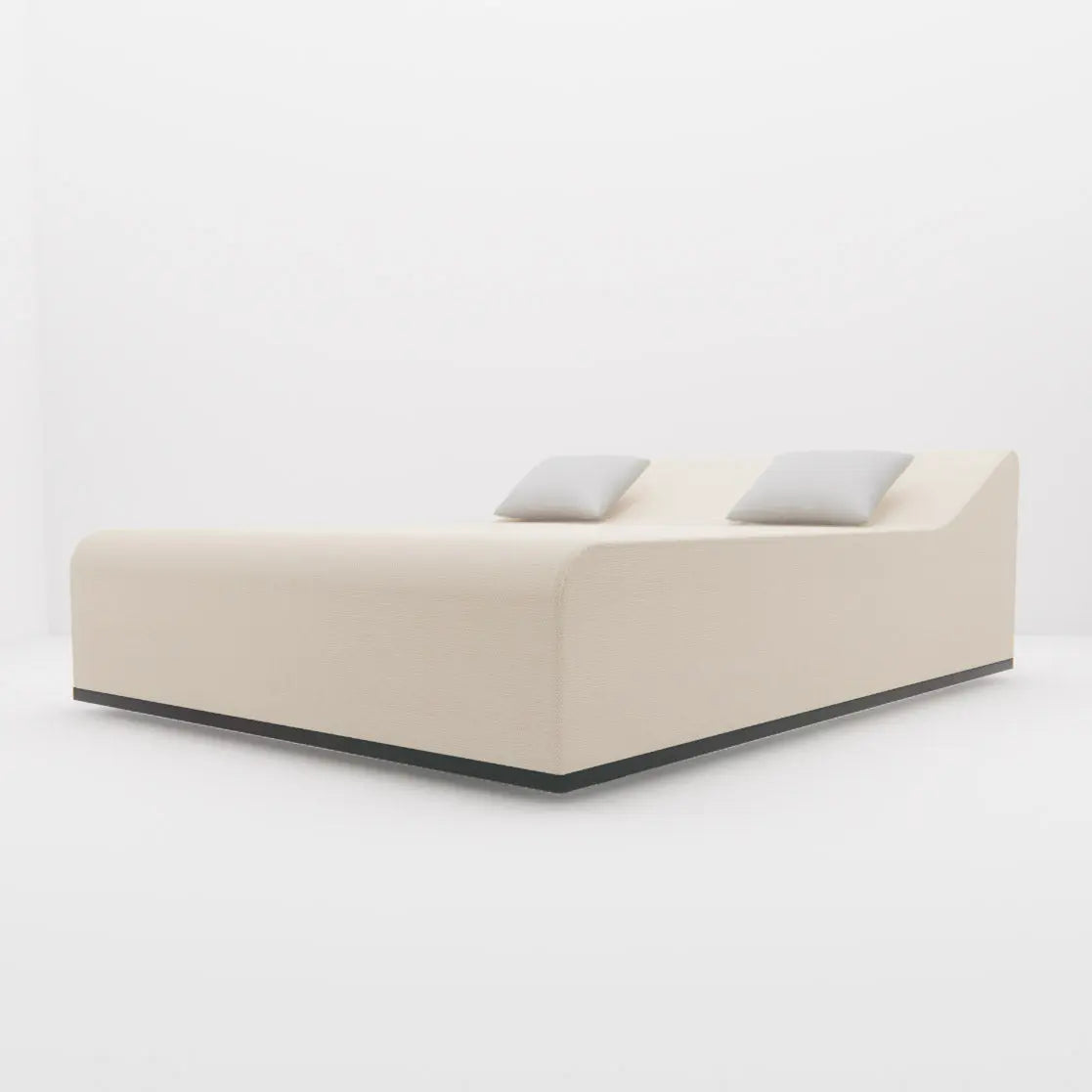 Daybed "Lounge" sur Socle – La Suite Hôtelière d'Extérieur Mousses Étoiles
