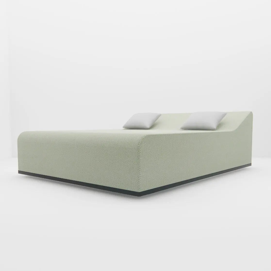 Daybed "Lounge" sur Socle – La Suite Hôtelière d'Extérieur Mousses Étoiles