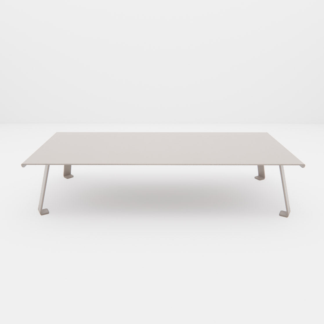Table Basse "Signature" XXL – Le Monolithe en Aluminium 8mm Mousses Étoiles