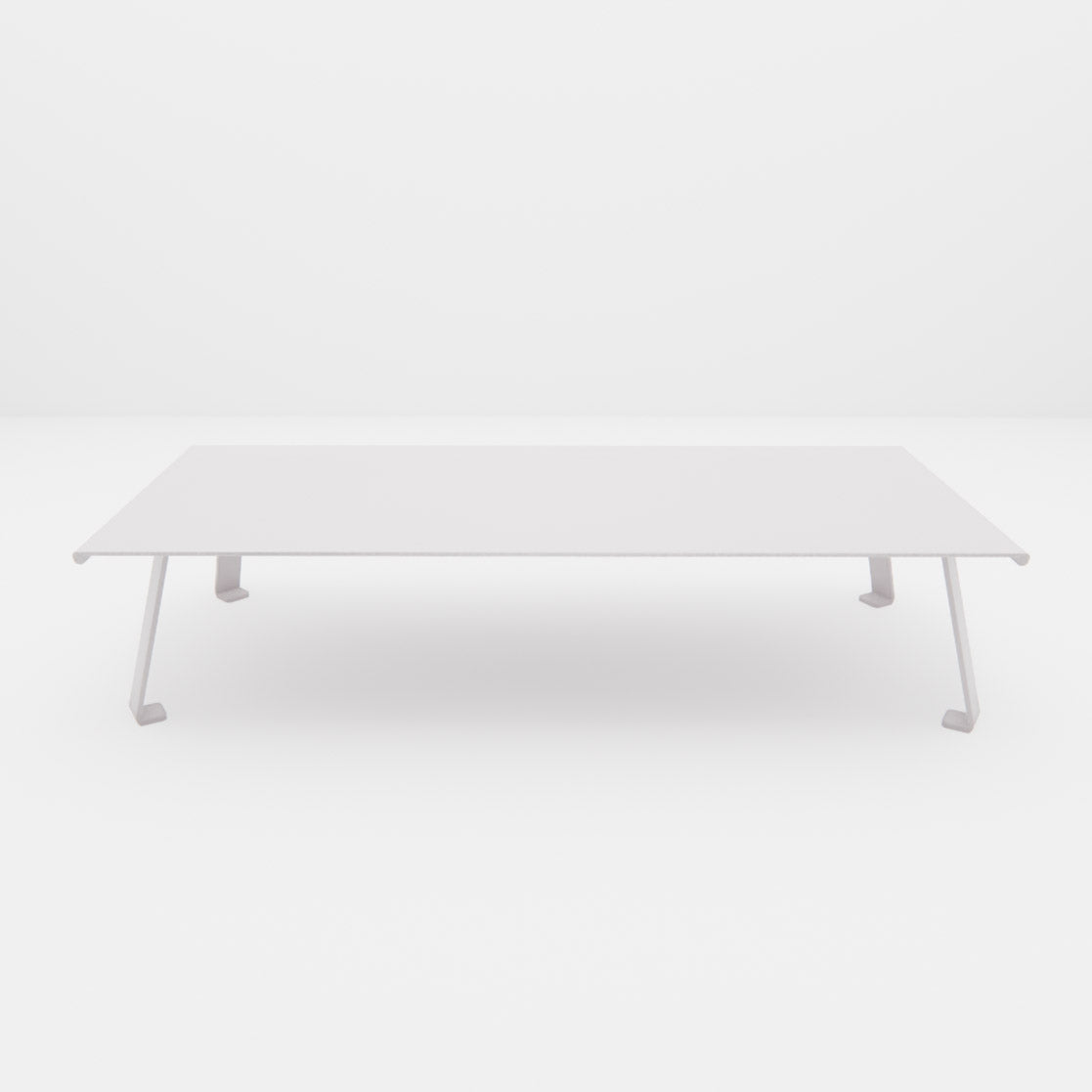 Table Basse "Signature" XXL – Le Monolithe en Aluminium 8mm Mousses Étoiles
