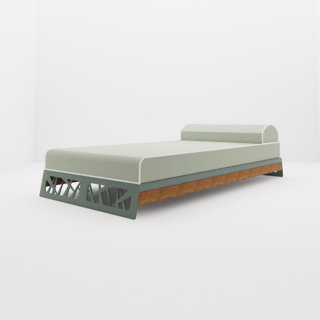 Bed "Antigua" – L'Alliance Yachting (Alu & Teck) Mousses Étoiles