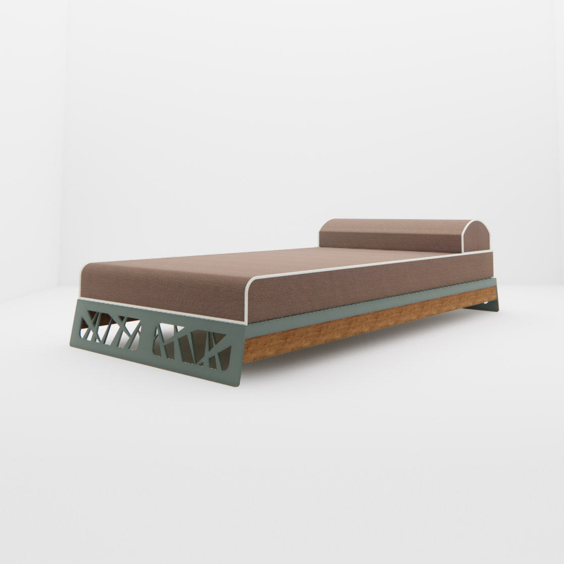 Bed "Antigua" – L'Alliance Yachting (Alu & Teck) Mousses Étoiles