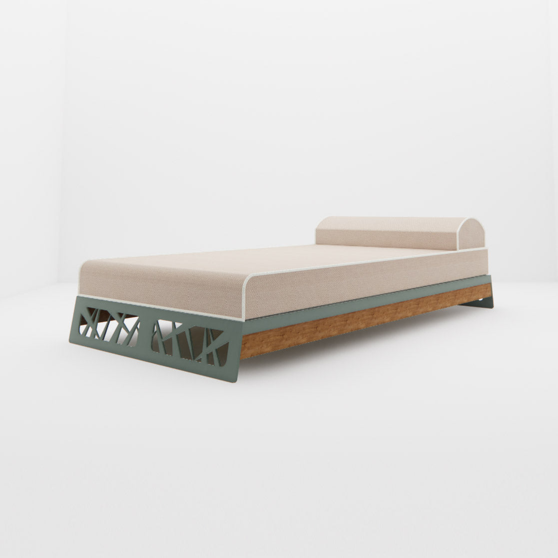 Bed "Antigua" – L'Alliance Yachting (Alu & Teck) Mousses Étoiles