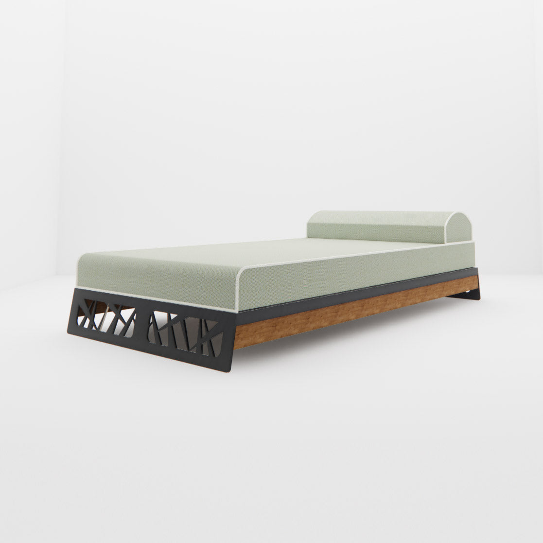 Bed "Antigua" – L'Alliance Yachting (Alu & Teck) Mousses Étoiles