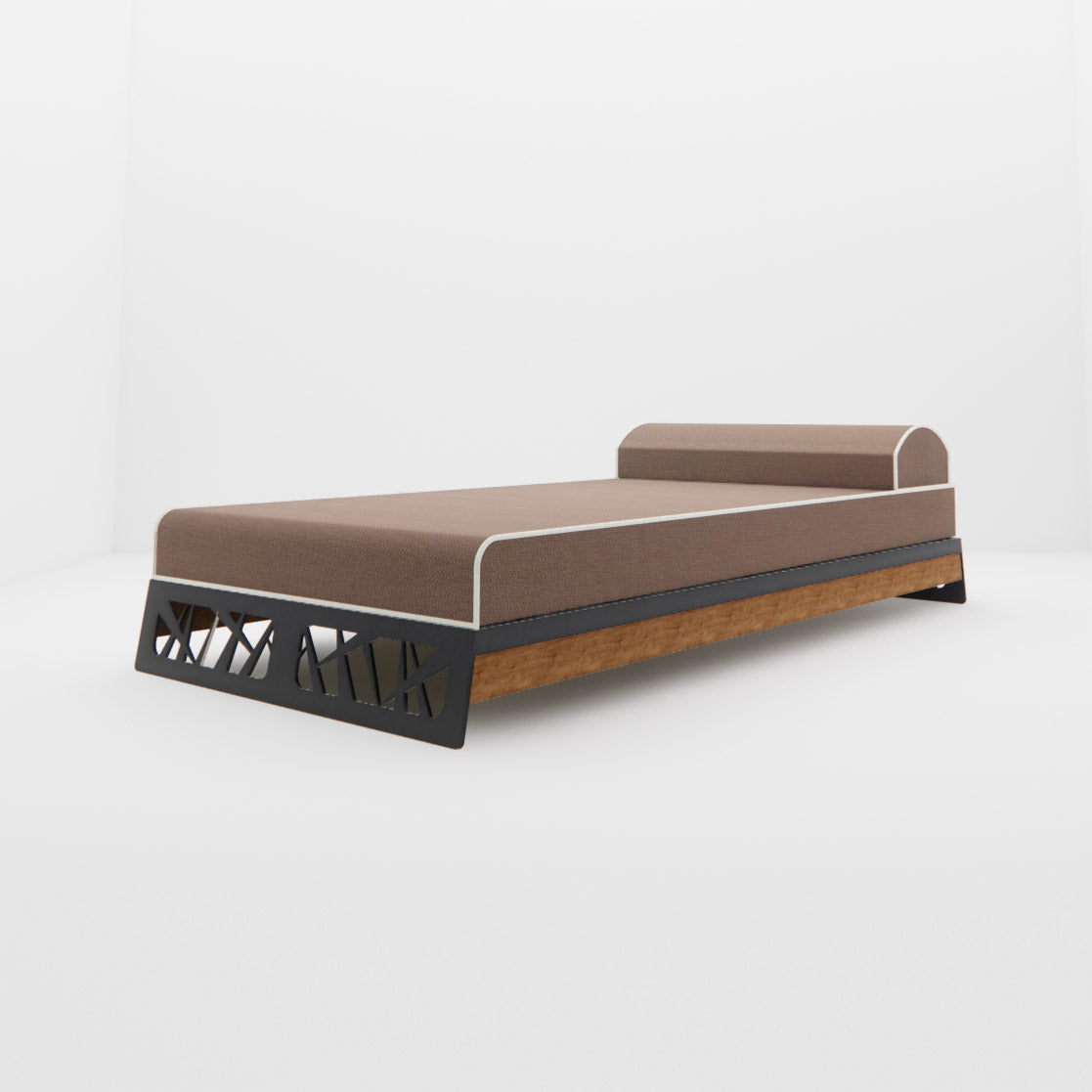 Bed "Antigua" – L'Alliance Yachting (Alu & Teck) Mousses Étoiles