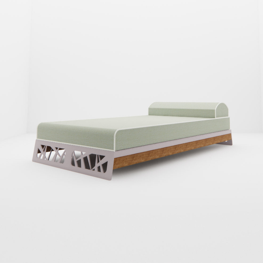 Bed "Antigua" – L'Alliance Yachting (Alu & Teck) Mousses Étoiles