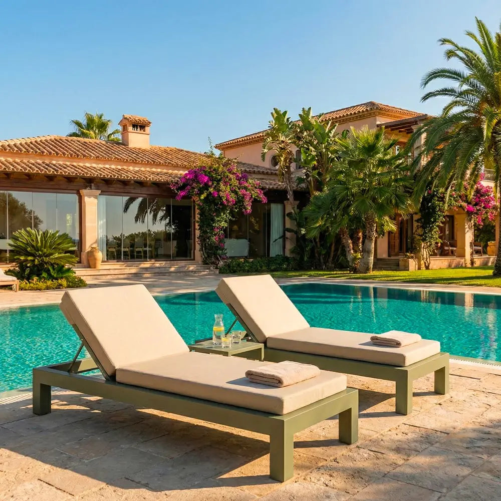 Bain de Soleil "Ibiza" – Le Transat Pro Haute Couture Mousses Étoiles