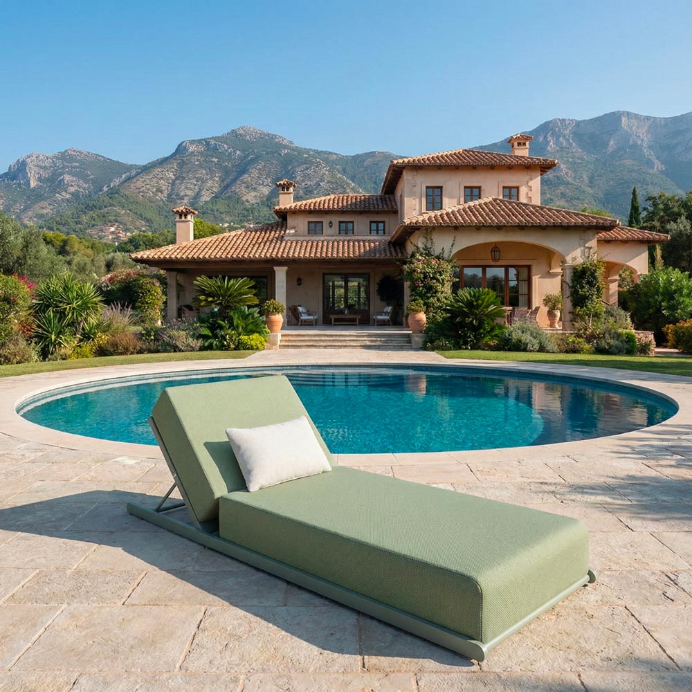 Bed "Marbella" – Le Confort Lounge (Épaisseur 23 cm) Mousses Étoiles