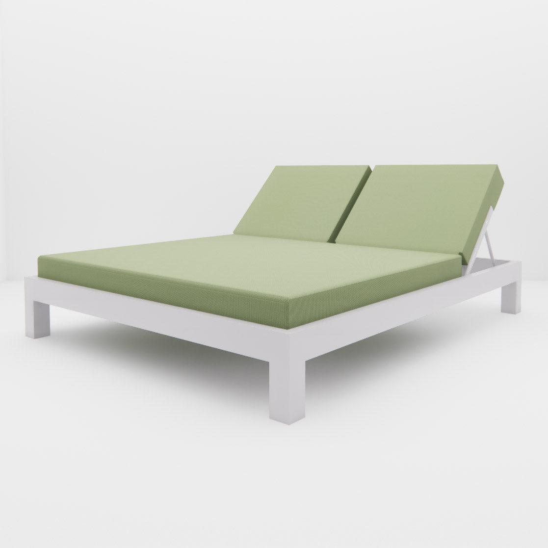 Bed Double "Praslin" – Le Lit de Soleil Duo & Indépendant Mousses Étoiles