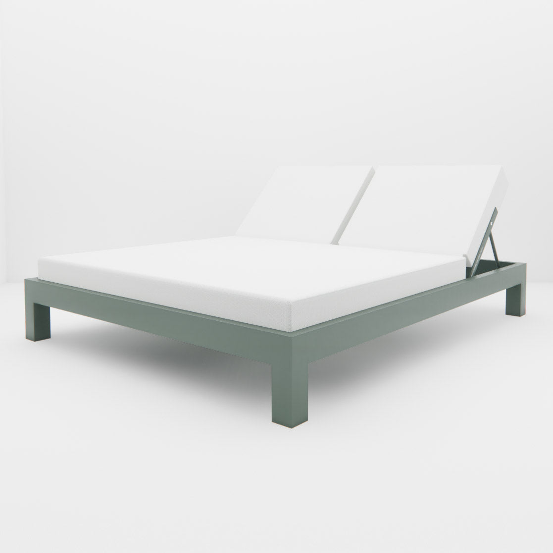 Bed Double "Praslin" – Le Lit de Soleil Duo & Indépendant Mousses Étoiles