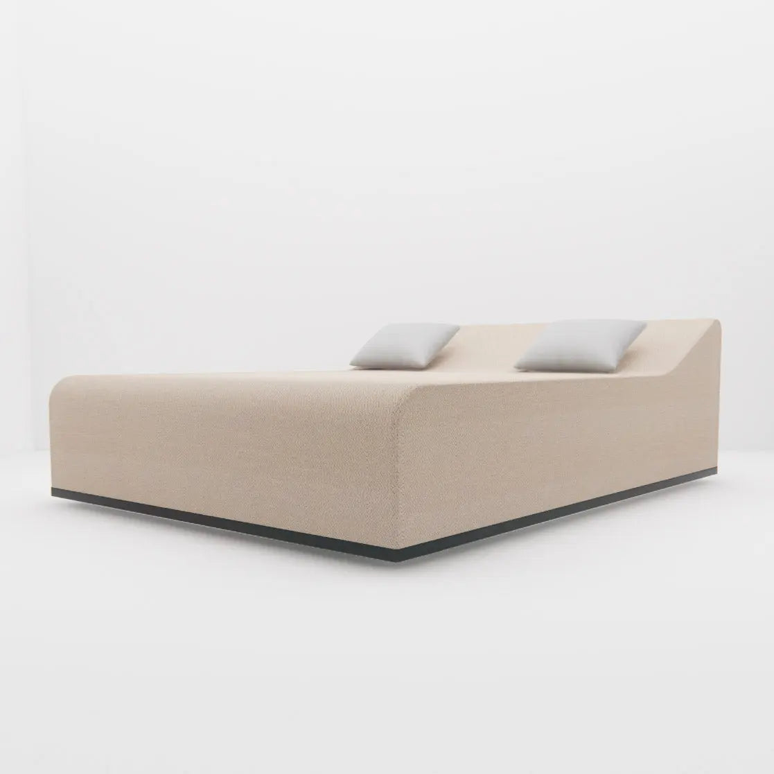 Daybed "Lounge" sur Socle – La Suite Hôtelière d'Extérieur Mousses Étoiles