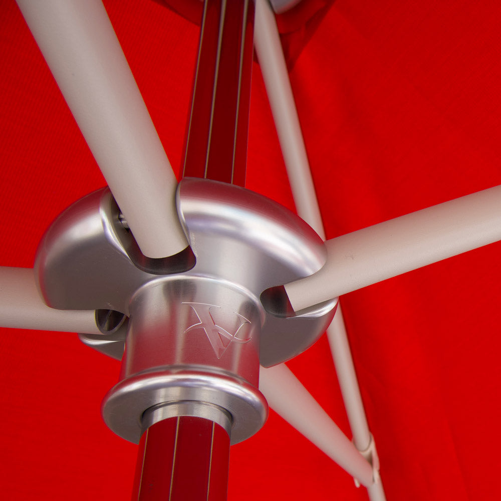 Parasol Carré "Grand Large" (3m) – L'Architecture d'Ombre Inoxydable Mousses Étoiles