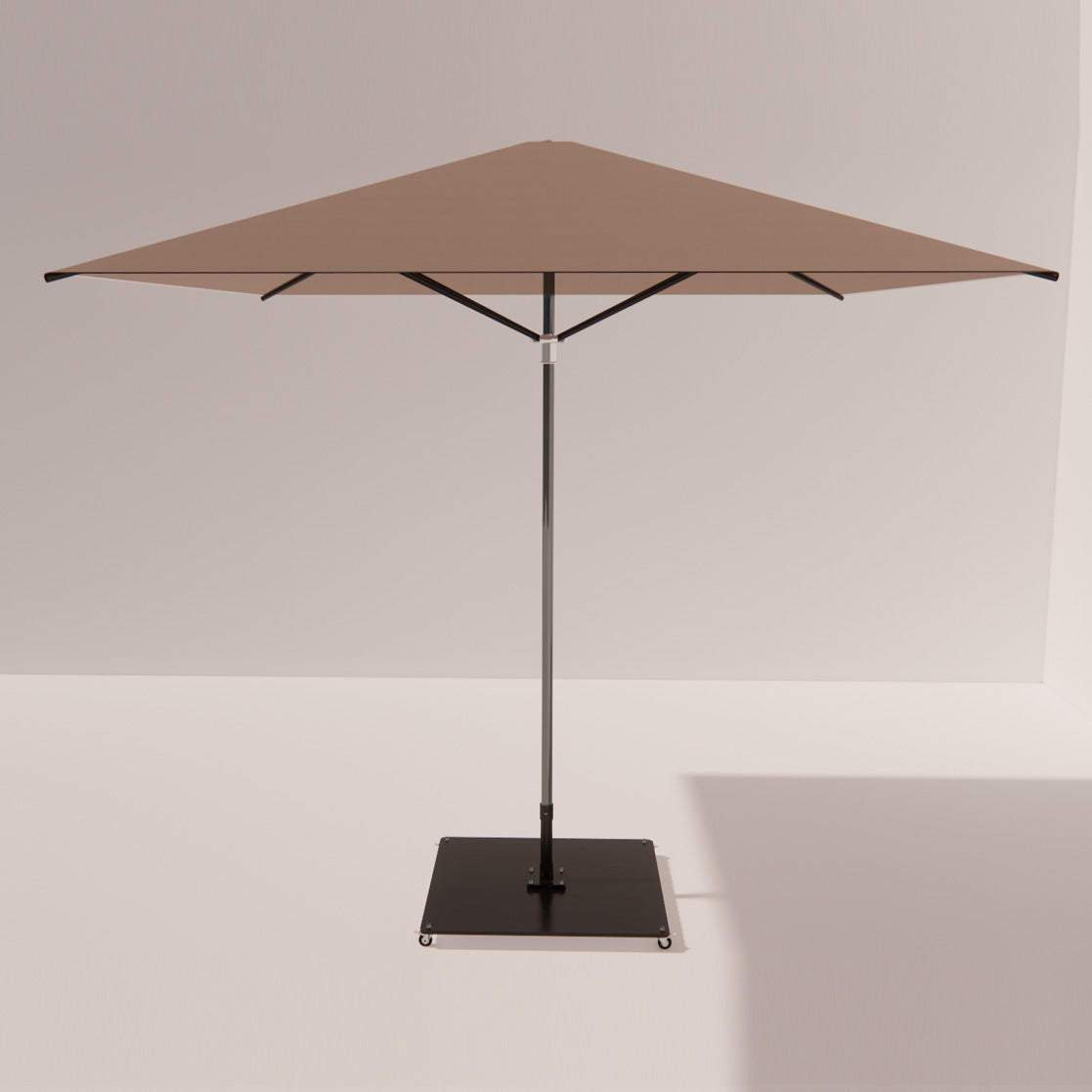 Parasol Carré "Prestige" (2,5m) – L'Ombrage Marin Inoxydable Mousses Étoiles