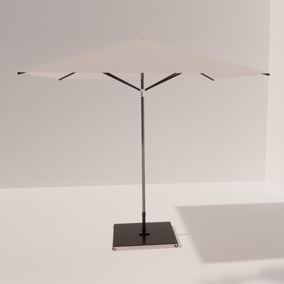 Parasol Carré "Prestige" (2,5m) – L'Ombrage Marin Inoxydable Mousses Étoiles