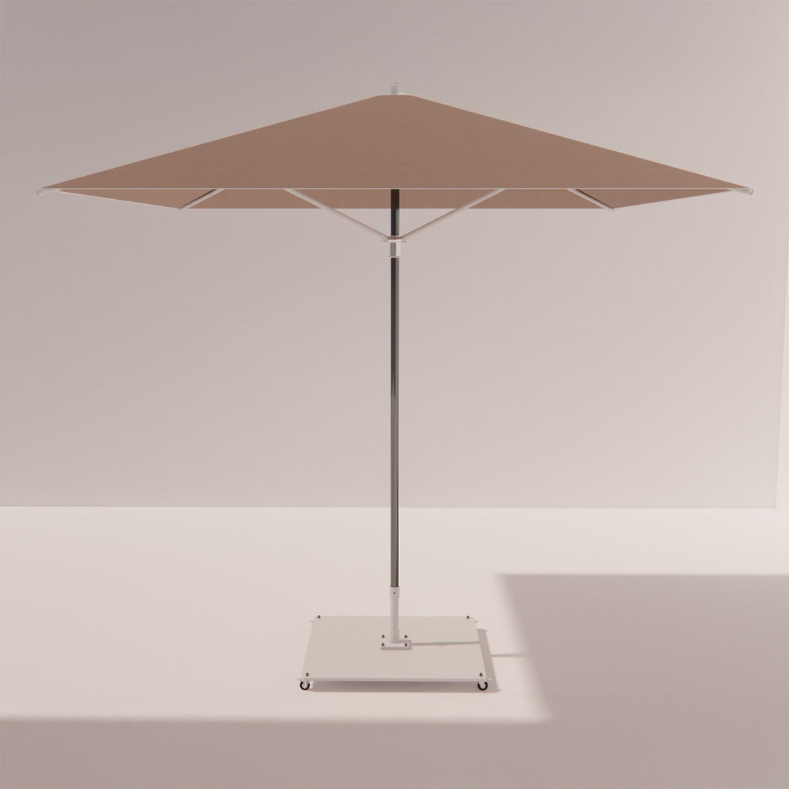 Parasol Carré "Prestige" (2,5m) – L'Ombrage Marin Inoxydable Mousses Étoiles