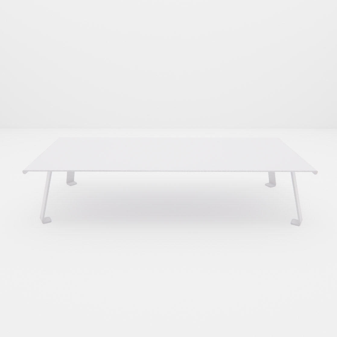 Table Basse "Signature" XXL – Le Monolithe en Aluminium 8mm Mousses Étoiles