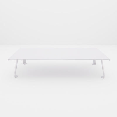 Table Basse "Signature" XXL – Le Monolithe en Aluminium 8mm Mousses Étoiles