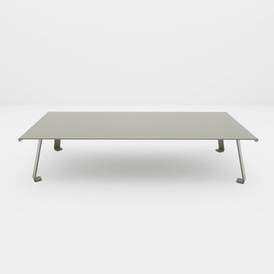 Table Basse "Signature" XXL – Le Monolithe en Aluminium 8mm Mousses Étoiles