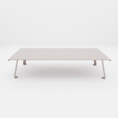 Table Basse "Signature" XXL – Le Monolithe en Aluminium 8mm Mousses Étoiles