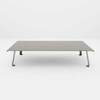 Table Basse "Signature" XXL – Le Monolithe en Aluminium 8mm Mousses Étoiles